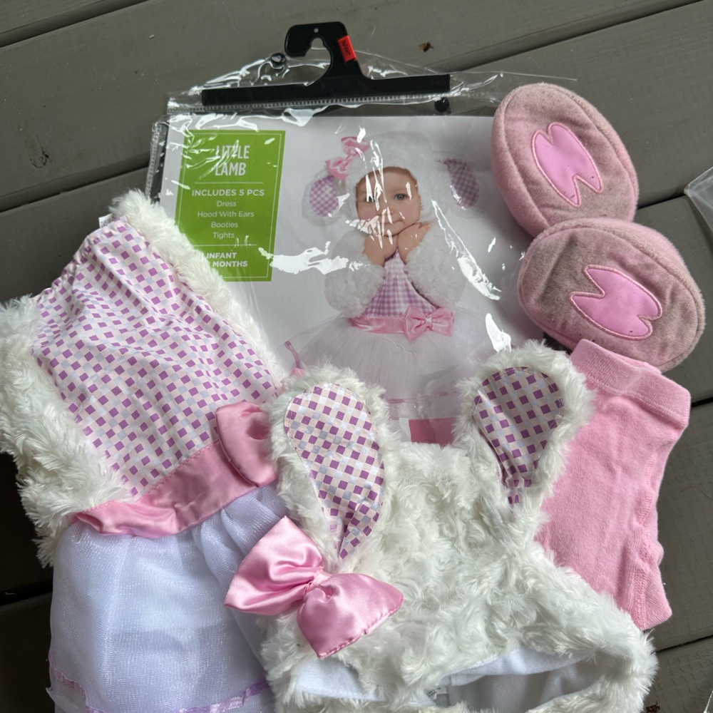 6-12 months little lamb Halloween costume